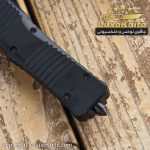چاقوی میکروتک ضامن اتومات مدل m-35 ( همراه کیف برزنتی و جعبه ) - Image 2