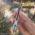 چاقوی جیبی ضامن فشاری CCCP AK47 با قلاف - Image 5