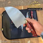 ست چاقوی آشپزی به همراه کیف ( 5 پارچه ساخت استاد منفرد) - Image 3