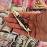 اثر هنری کلکسیونی استاد پرویز علیخانی طرح ماهی