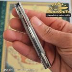 قلم تراش لوکس طرح ماهلین ( تیغه فولادی و دسته فیبر آلمانی ) - Image 11