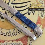قلم تراش لوکس طرح ماهلین ( تیغه فولادی و دسته فیبر آلمانی ) - Image 6