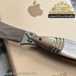 اثر هنری کلکسیونی استاد پرویز علیخانی طرح ماهی (جنس دسته صدف دریایی اصل ) - Image 3