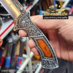 چاقوی جیبی برونینگ طرح سلطنتی ( دسته رنگ قرمز ) - Image 4