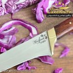 چاقوی فیله بری دست ساز استاد منفرد ( جنس دسته چوب پادوک برزیلی اصل ) - Image 2