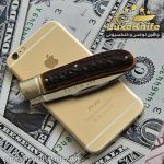 چاقوی لاینر لاک بسیار لوکس و زیبای استاد بیژن صفاری ( دسته شاخ ) - Image 4