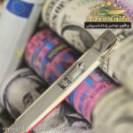 اثر هنری کلکسیونی استاد پرویز علیخانی طرح تاج کد LUX48 ( دسته سندلوس آلمانی کهنه سفید قرمز ) - Image 10